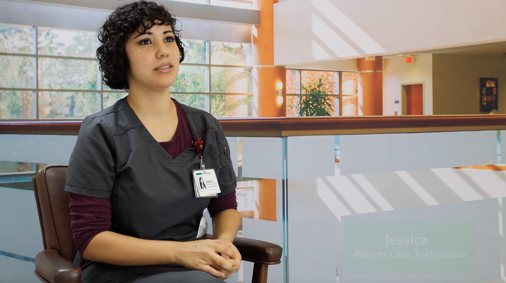 A Baptist Health employee from an allied health department