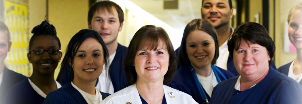 A Baptist Health employee team photo 